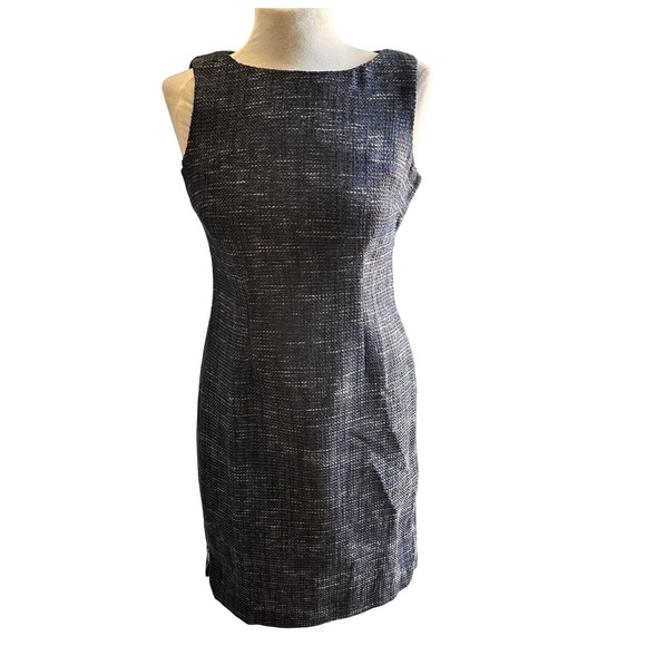 Calvin‎ Klein Dress Tweed Sheath Business Cocktail Party Size 2 Classic - Picture 1 of 11